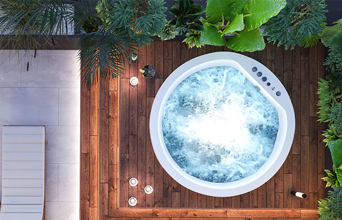 A Private Spa Oasis In The Garden Cover