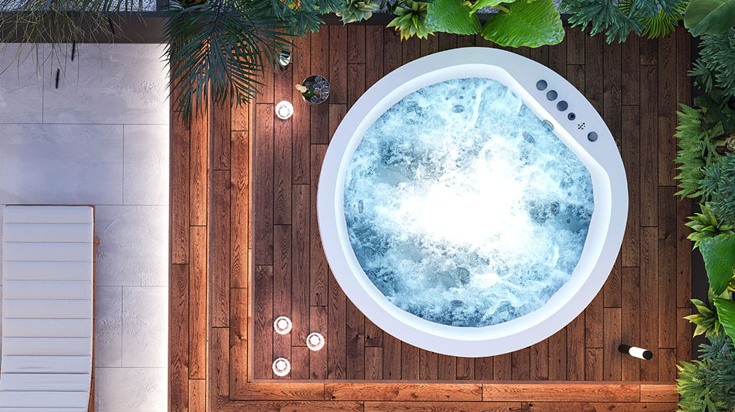 A Private Spa Oasis In The Garden